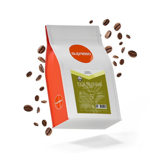 Supresso Equilibre Blend Coffee Beans 1000g Bundle