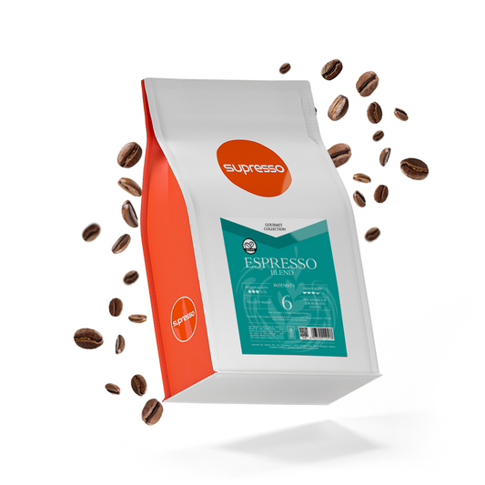 Supresso Espresso Blend Coffee Beans 1000g Bundle