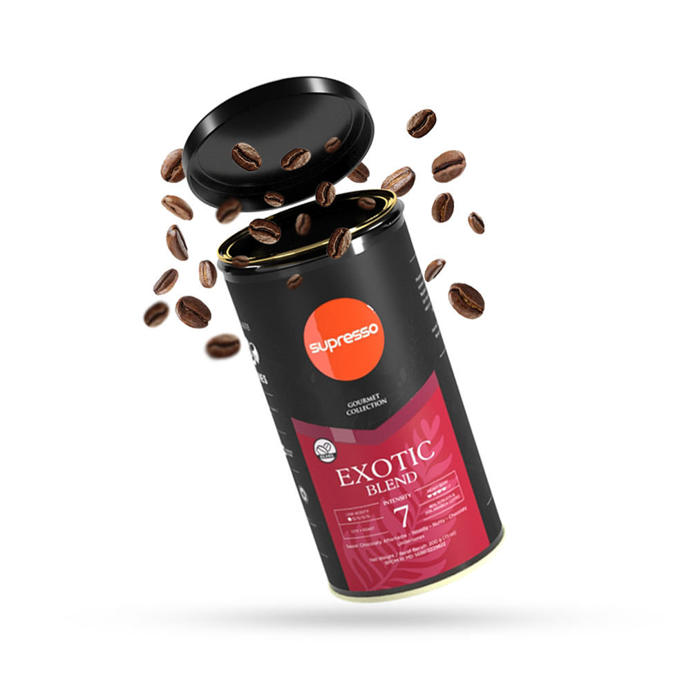 Supresso Exotic Blend Coffee Beans 200g Bundle