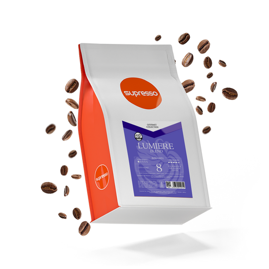 Supresso Lumiere Blend Coffee Beans 1000g Bundle