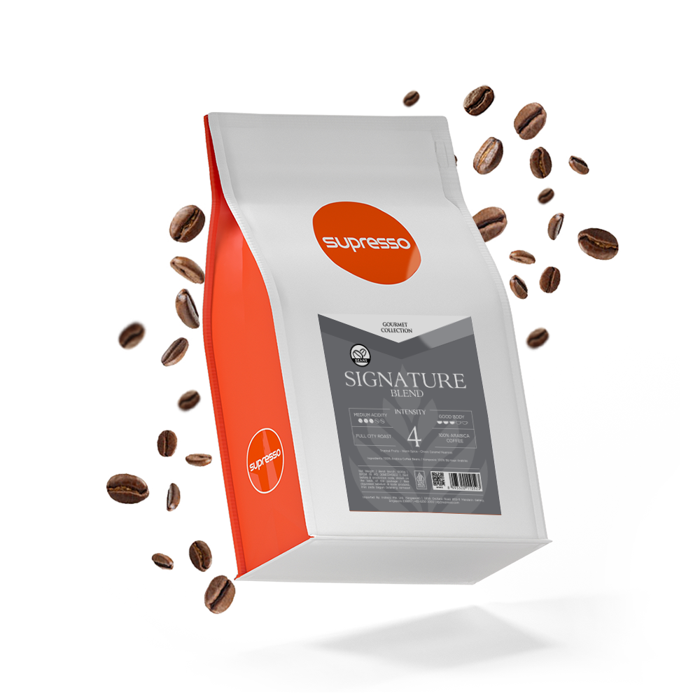 Supresso Signature Blend Coffee Beans 1000g Bundle