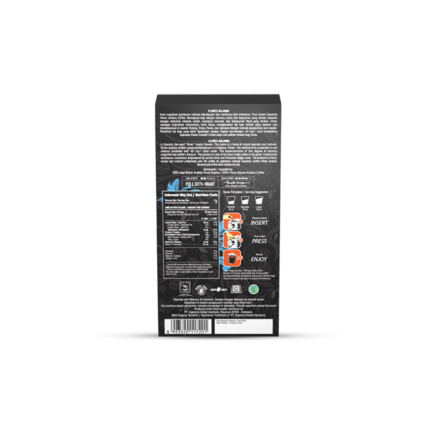 Supresso Flores Bajawa Coffee Capsules Bundle