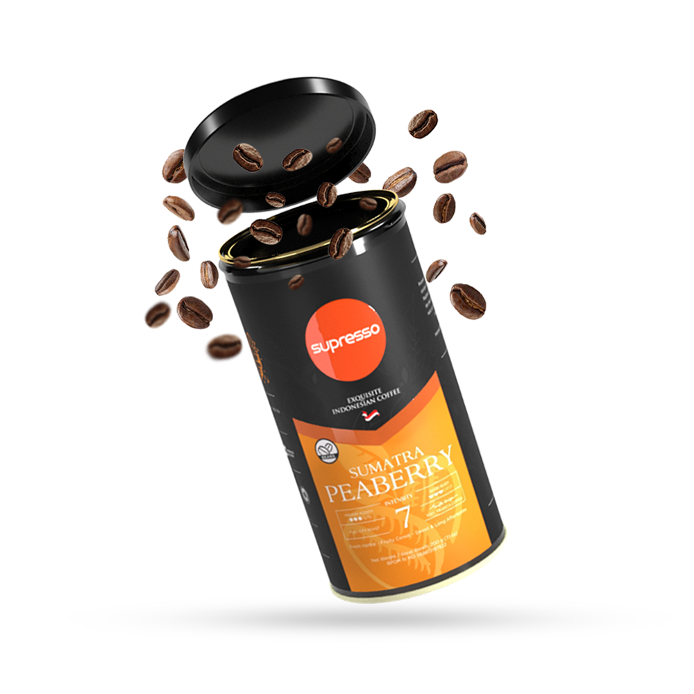 Supresso Peaberry Coffee Beans 200g Bundle