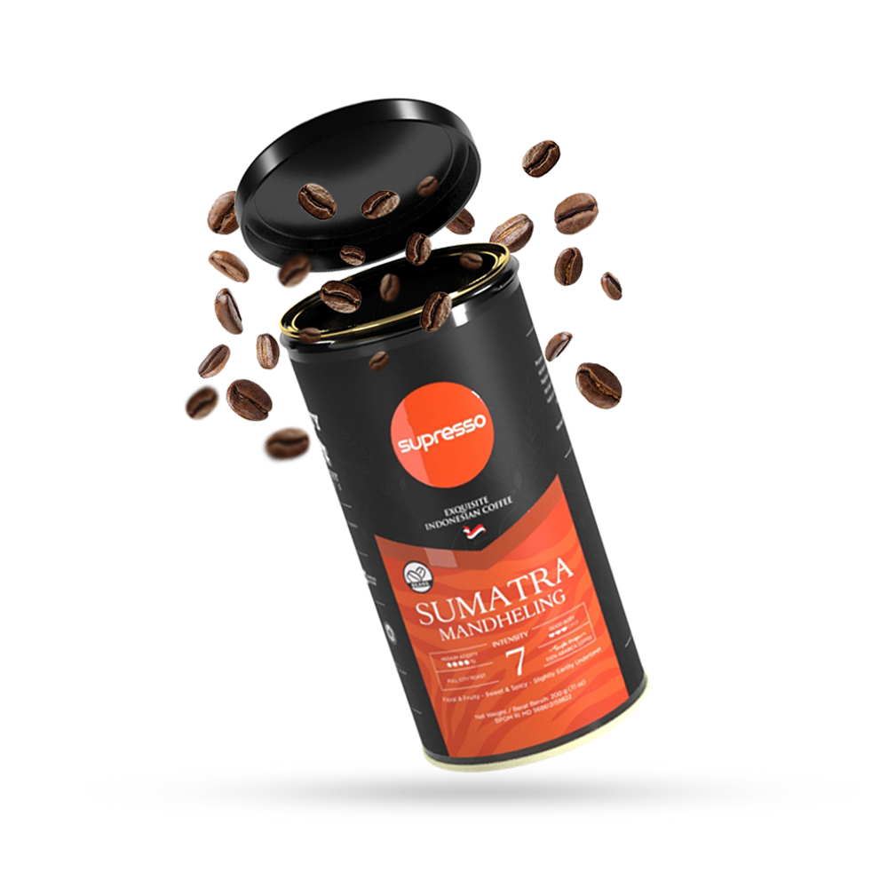Supresso Sumatra Mandheling Coffee Beans 200g Bundle