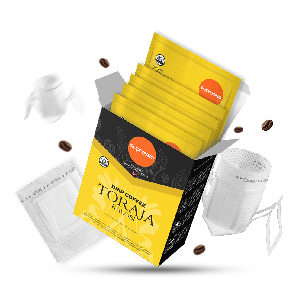 Supresso Toraja Kalosi Drip Coffee Bundle