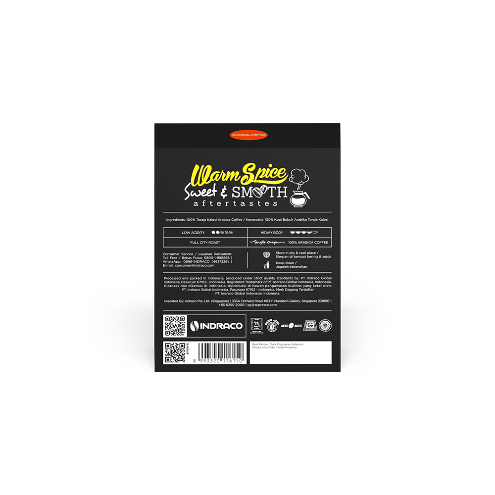 Supresso Toraja Kalosi Drip Coffee Bundle