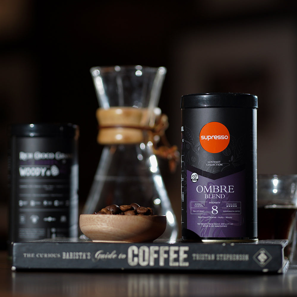 Supresso Ombre Blend Coffee Beans 200g Bundle
