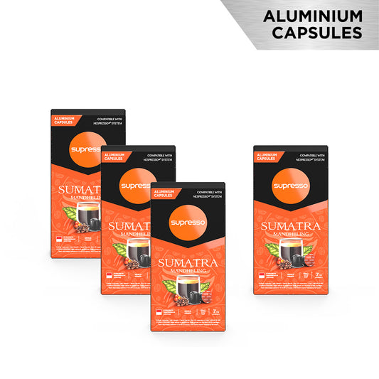 Supresso Sumatra Mandheling Coffee Capsules Bundle