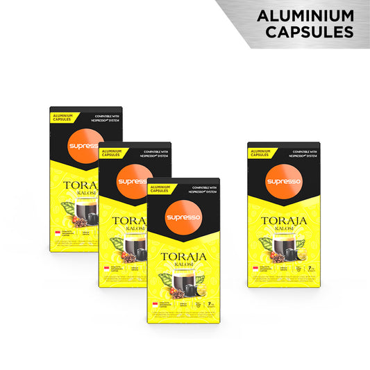 Supresso Toraja Kalosi Coffee Capsules Bundle