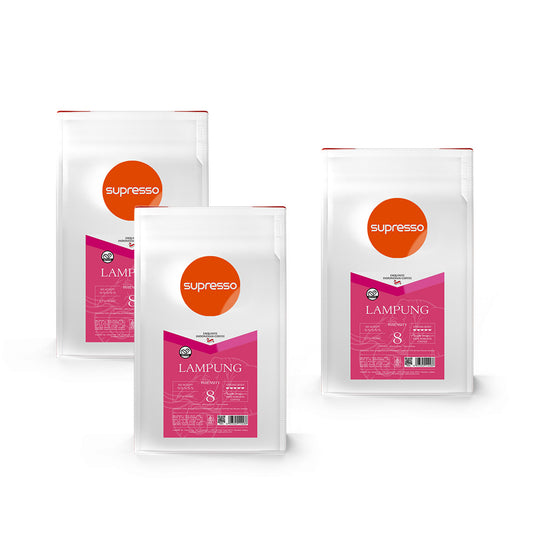 Supresso Lampung Coffee Beans 1000g Bundle