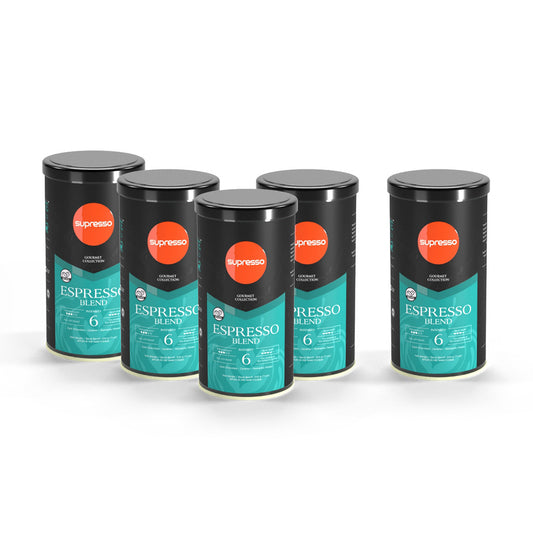 Supresso Espresso Blend Coffee Beans 200g Bundle