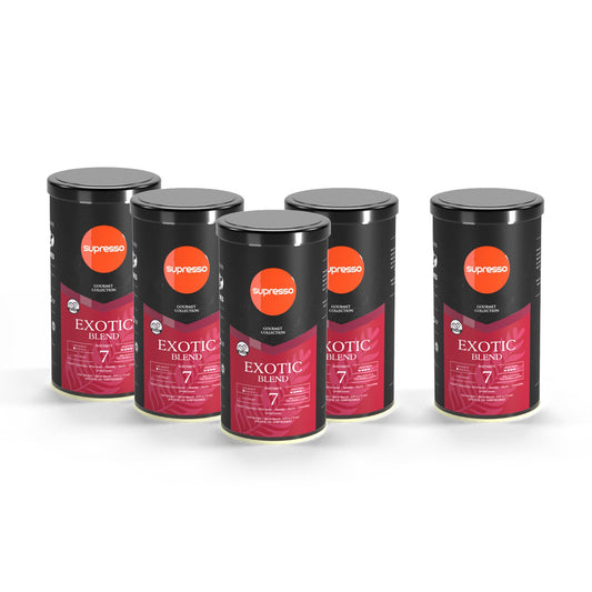 Supresso Exotic Blend Coffee Beans 200g Bundle