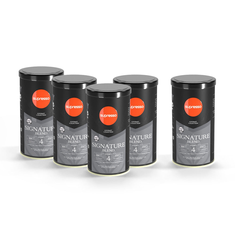 Supresso Signature Blend Coffee Beans 200g Bundle