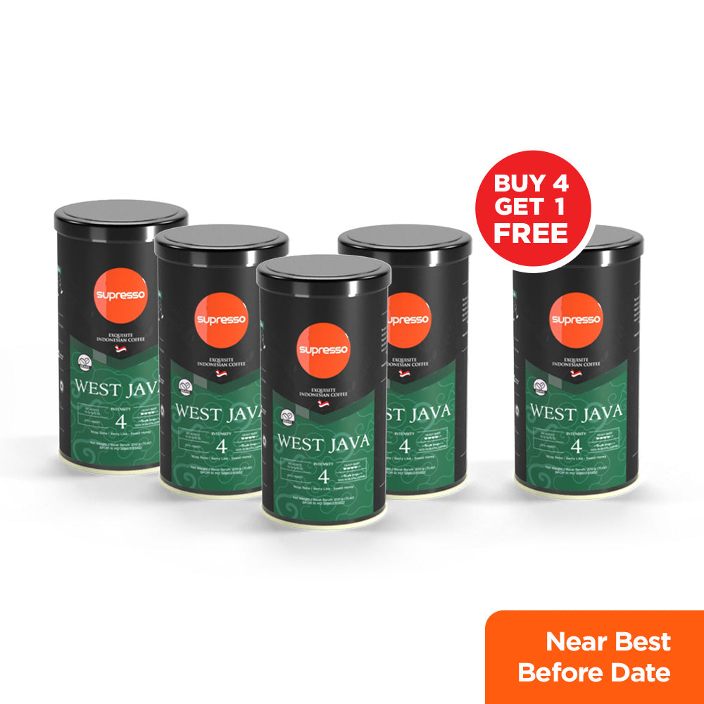 Supresso West Java Coffee Beans 200g Bundle