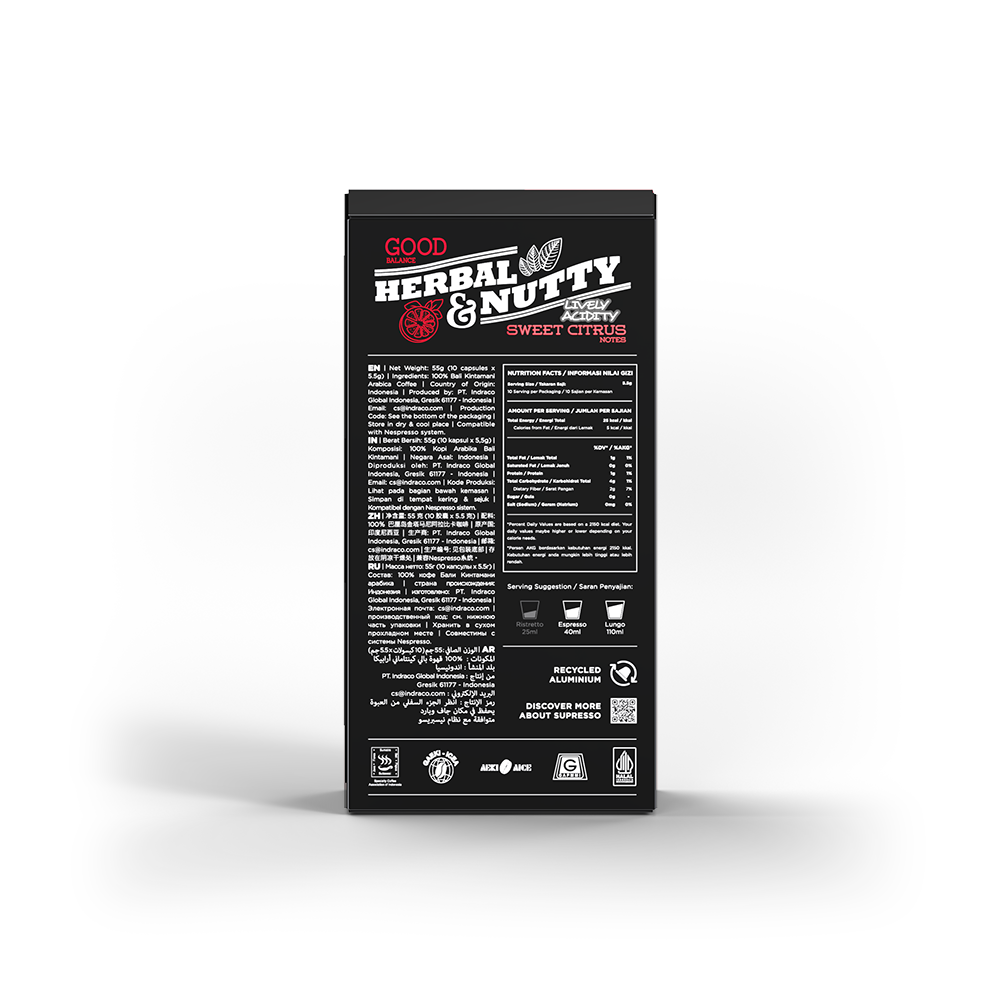 Supresso Bali Kintamani Coffee Capsules Bundle