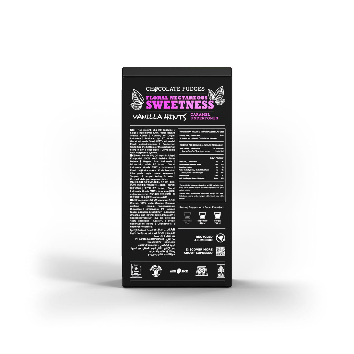 Supresso Flores Bajawa Coffee Capsules Bundle