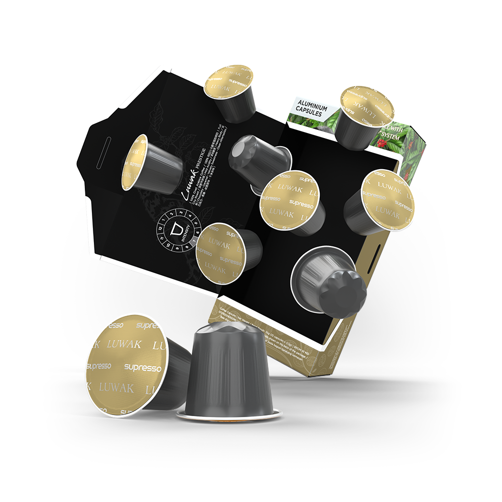 Supresso Luwak Prestige Arabica Coffee Capsules Bundle