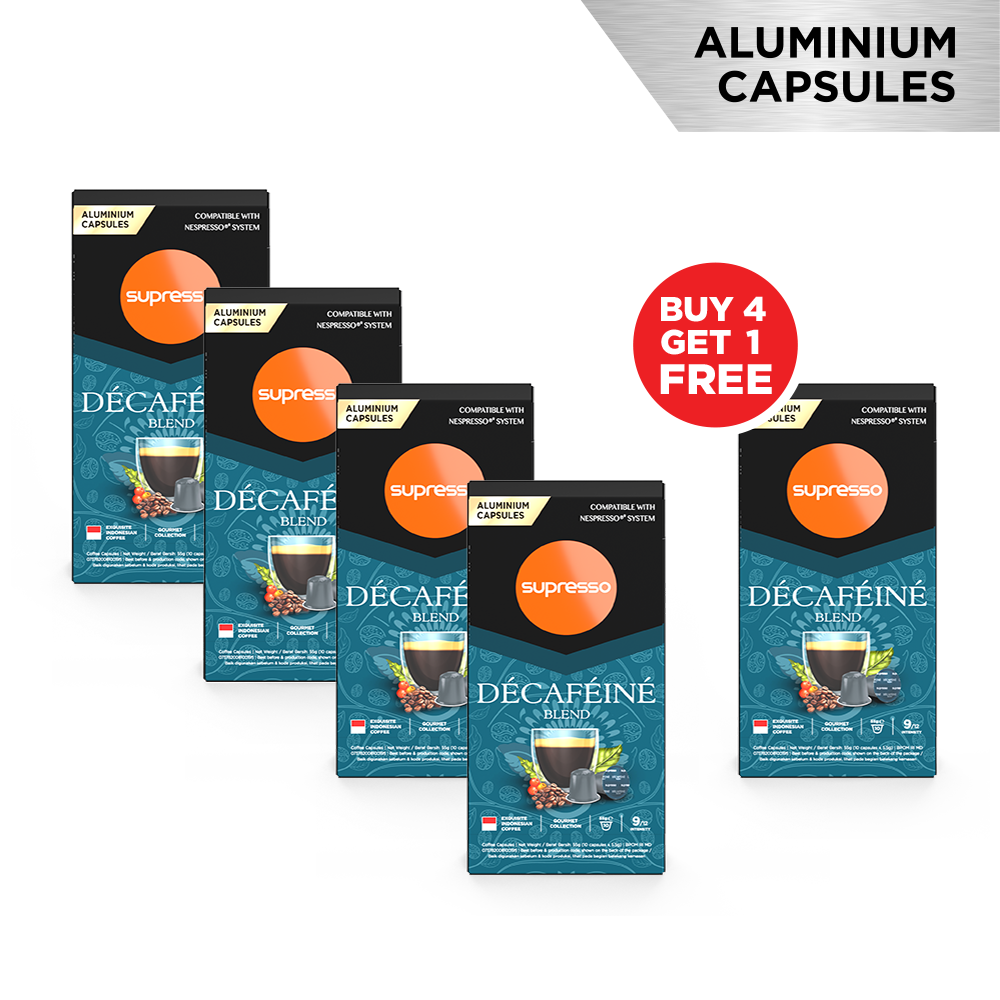 Supresso Decafeine Blend Coffee Capsules Bundle