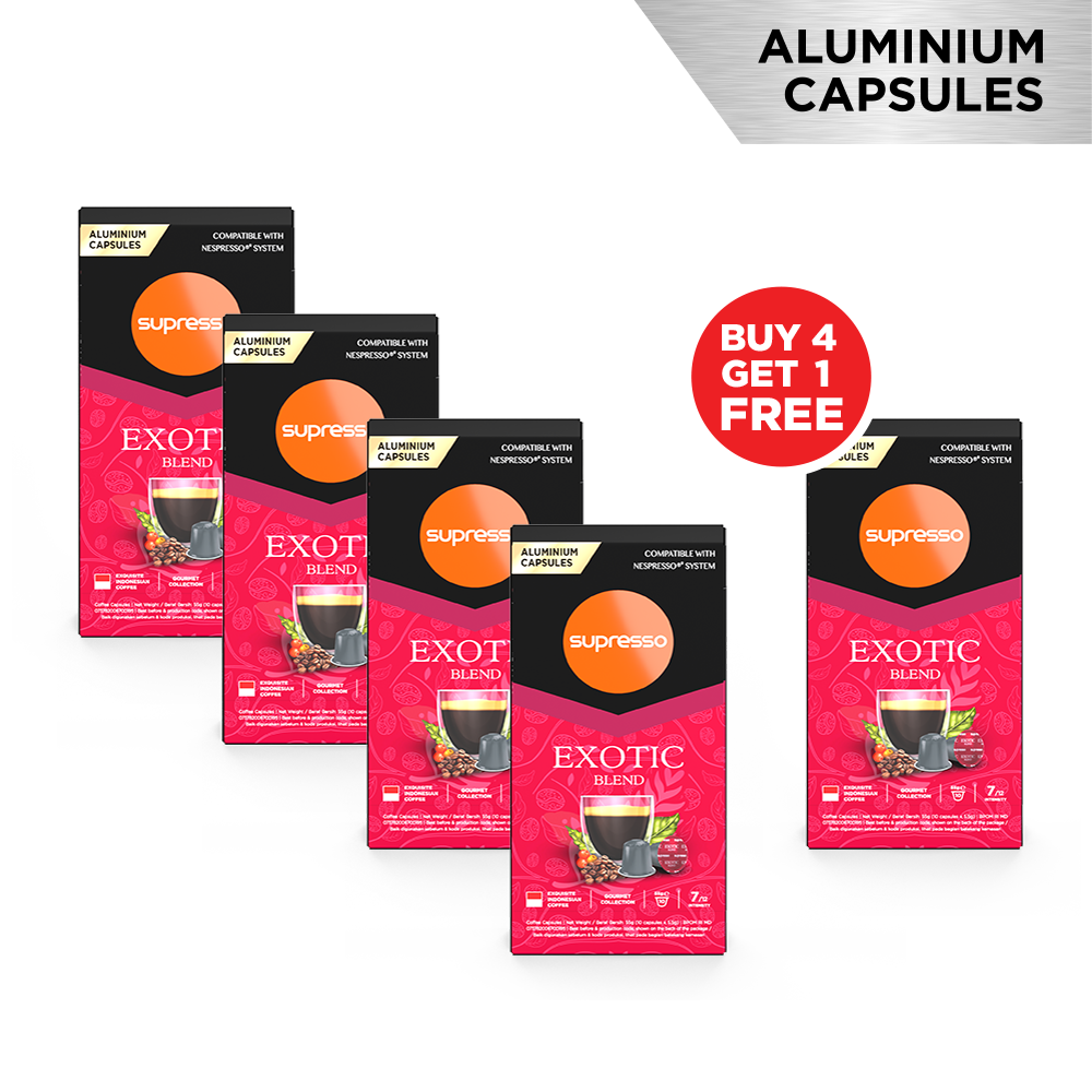 Supresso Exotic Blend Coffee Capsules Bundle