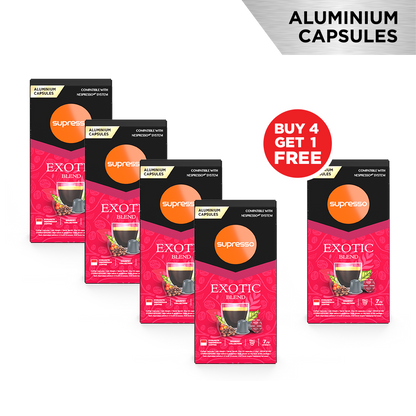 Supresso Exotic Blend Coffee Capsules Bundle