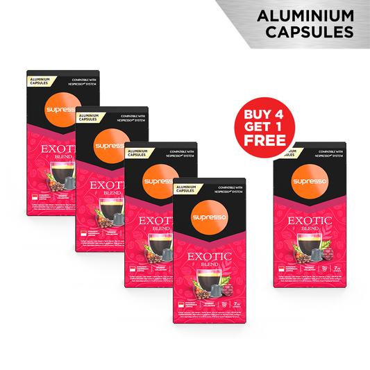Supresso Exotic Blend Coffee Capsules Bundle