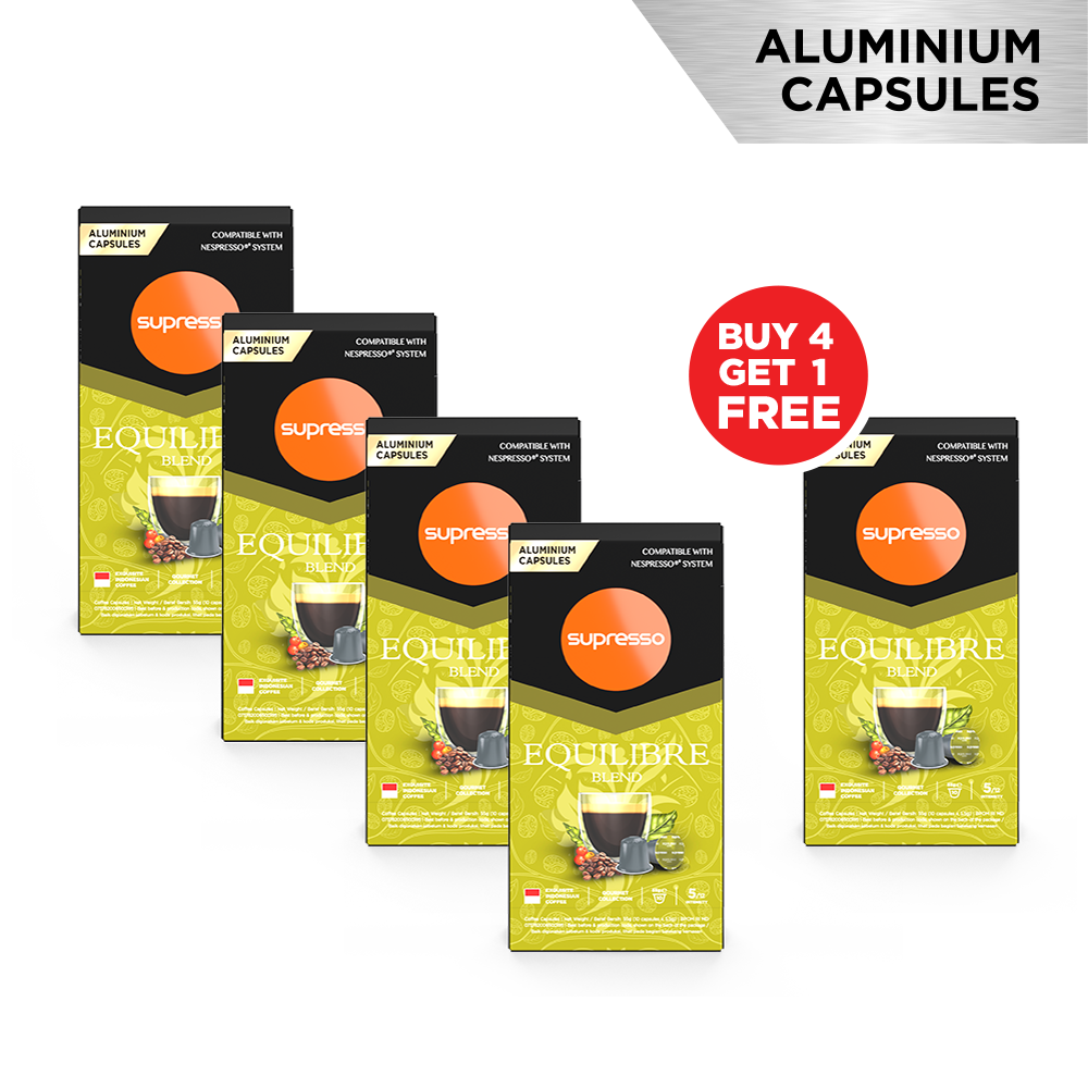 Supresso Equilibre Blend Coffee Capsules Bundle