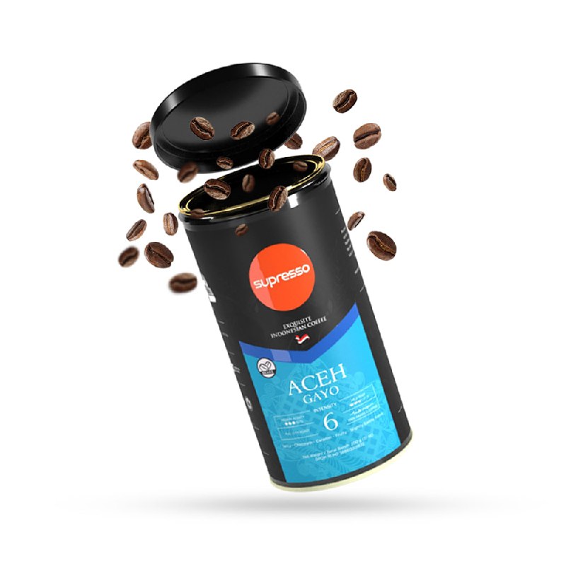 Supresso Aceh Gayo Coffee Beans 200g Bundle