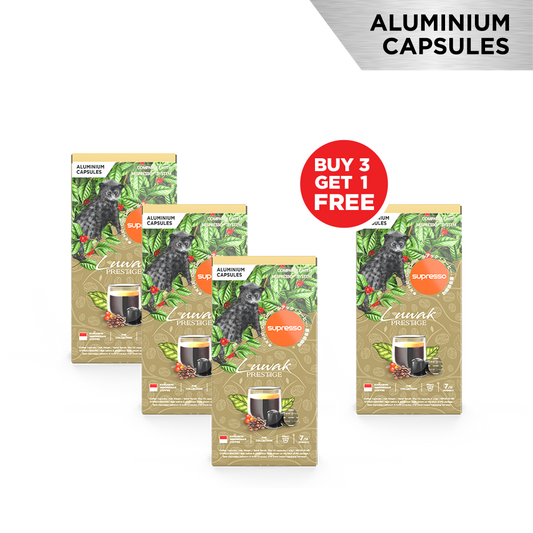 Supresso Luwak Prestige Arabica Coffee Capsules Bundle