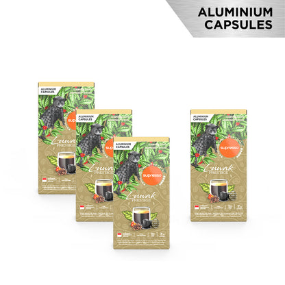 Supresso Luwak Prestige Arabica Coffee Capsules Bundle