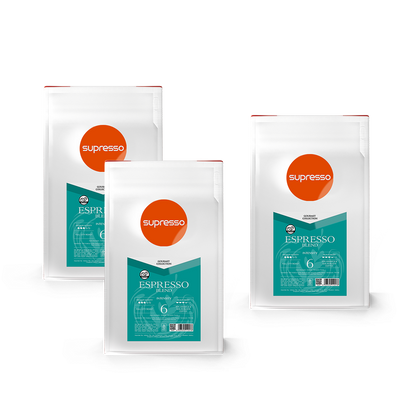 Supresso Espresso Blend Coffee Beans 1000g Bundle