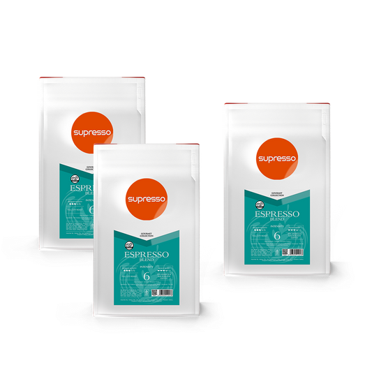 Supresso Espresso Blend Coffee Beans 1000g Bundle