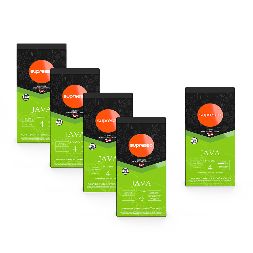 Supresso Java Coffee Capsules Bundle