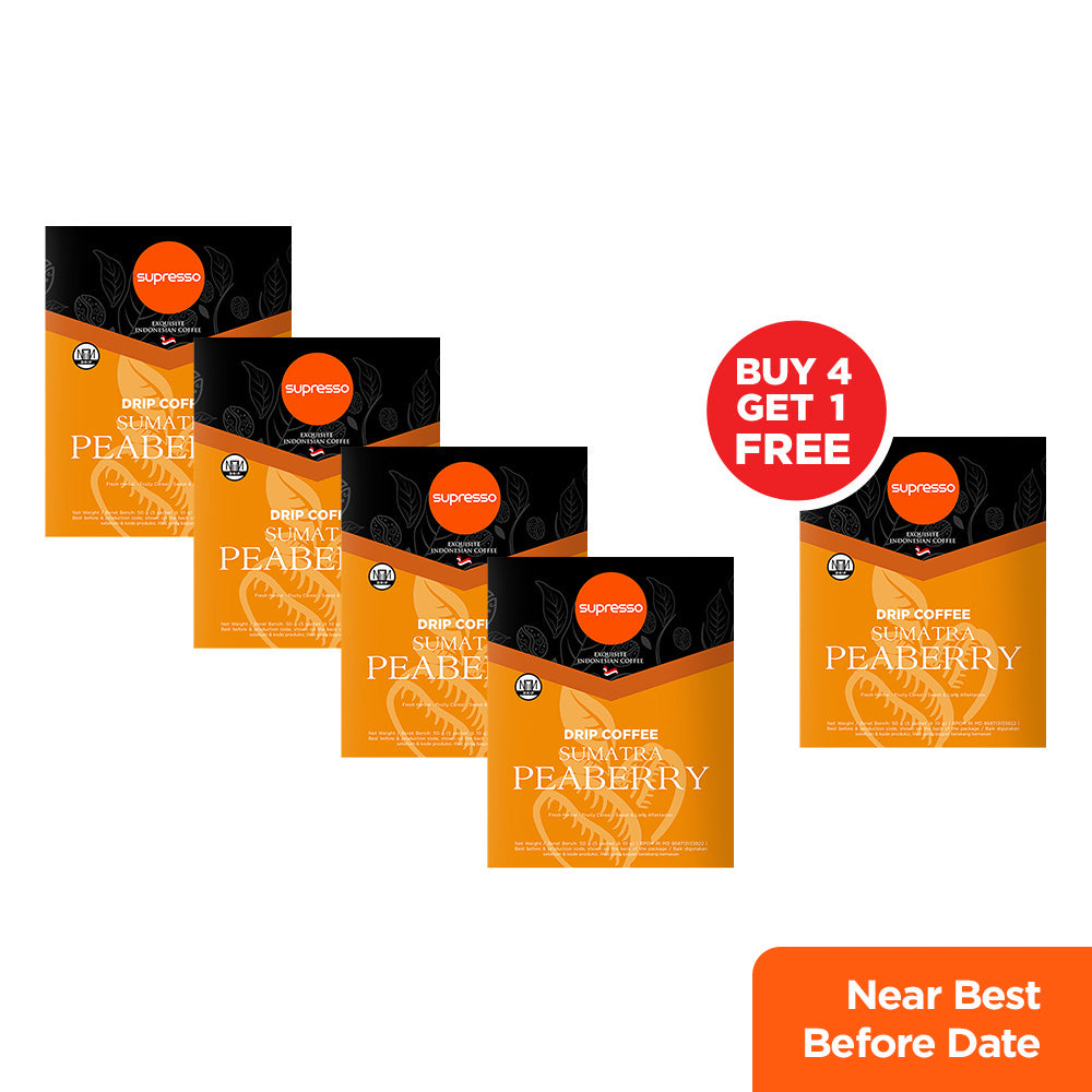 Supresso Peaberry Drip Coffee Bundle