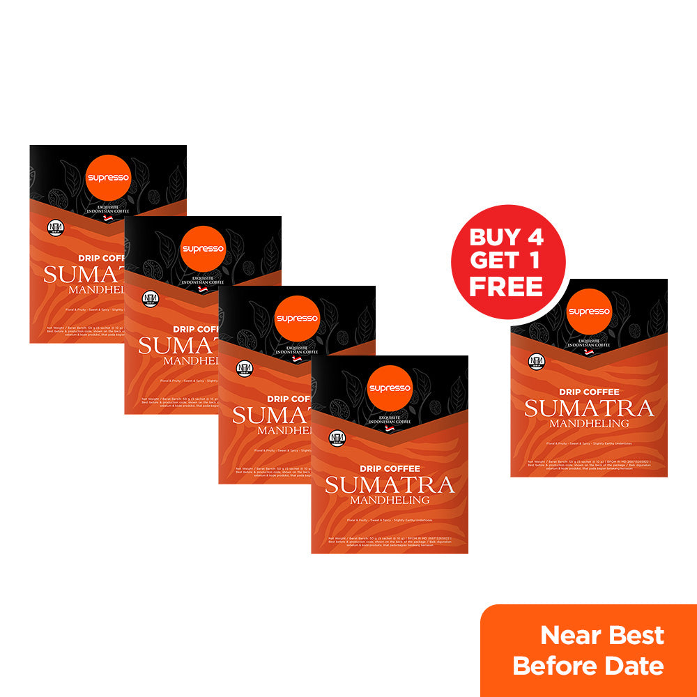 Supresso Sumatra Mandheling Drip Coffee Bundle