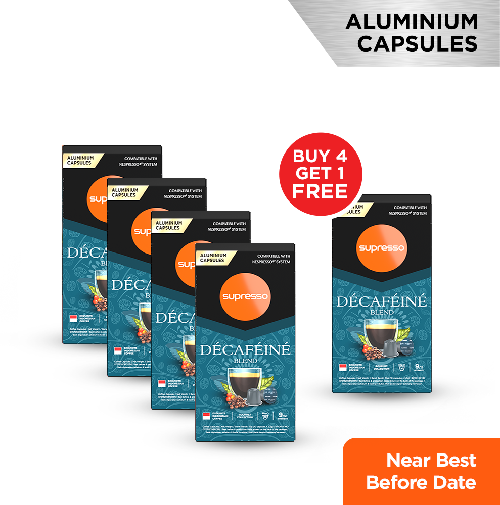Supresso Decafeine Blend Coffee Capsules Bundle