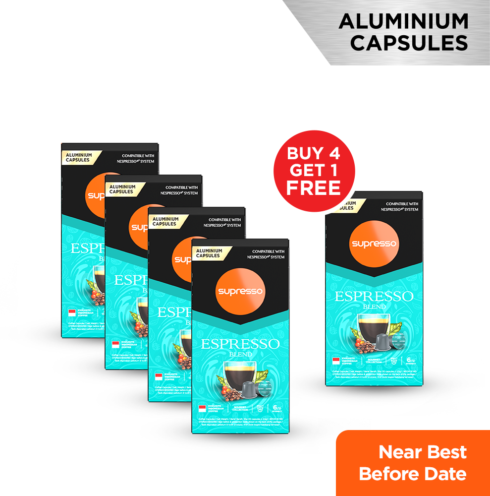 Supresso Espresso Blend Coffee Capsules Bundle