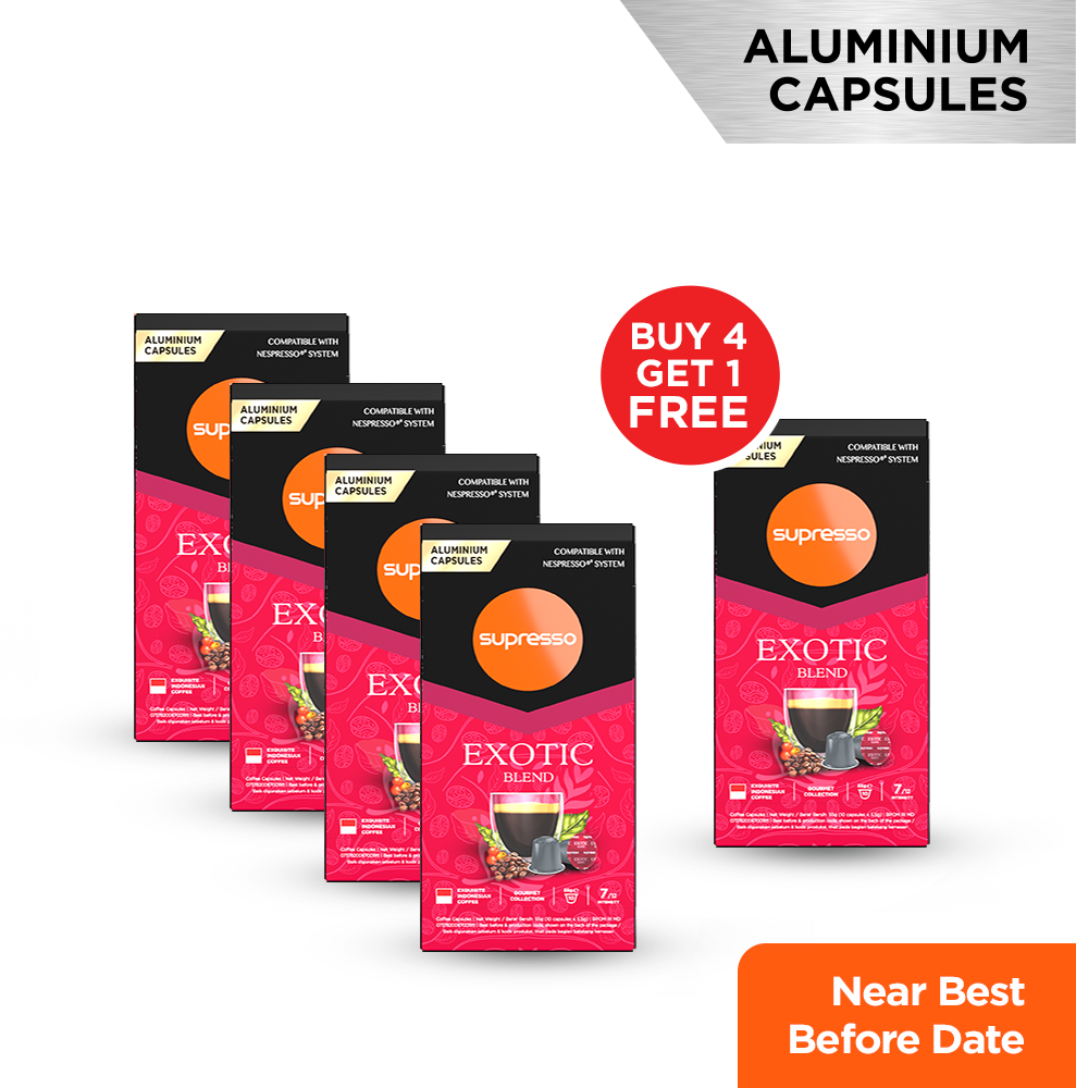 Supresso Exotic Blend Coffee Capsules Bundle