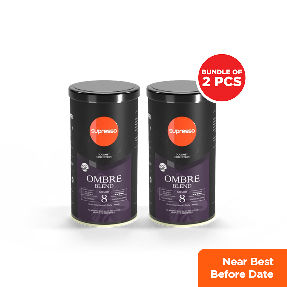 Supresso Ombre Blend Coffee Beans 200g Bundle