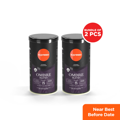 Supresso Ombre Blend Coffee Beans 200g Bundle