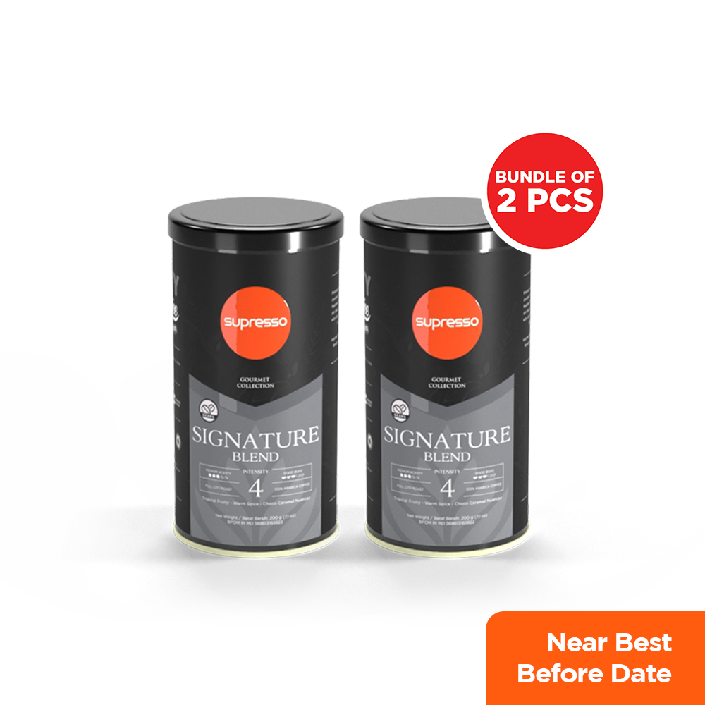 Supresso Signature Blend Coffee Beans 200g Bundle