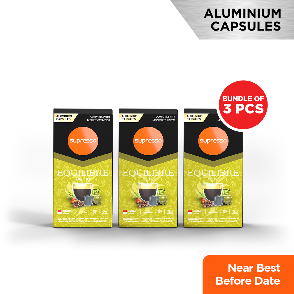 Supresso Equilibre Blend Coffee Capsules Bundle