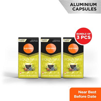 Supresso Equilibre Blend Coffee Capsules Bundle