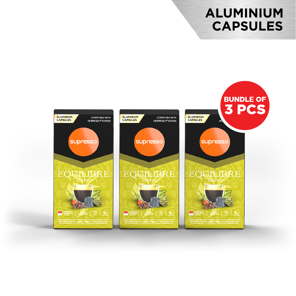 Supresso Equilibre Blend Coffee Capsules Bundle