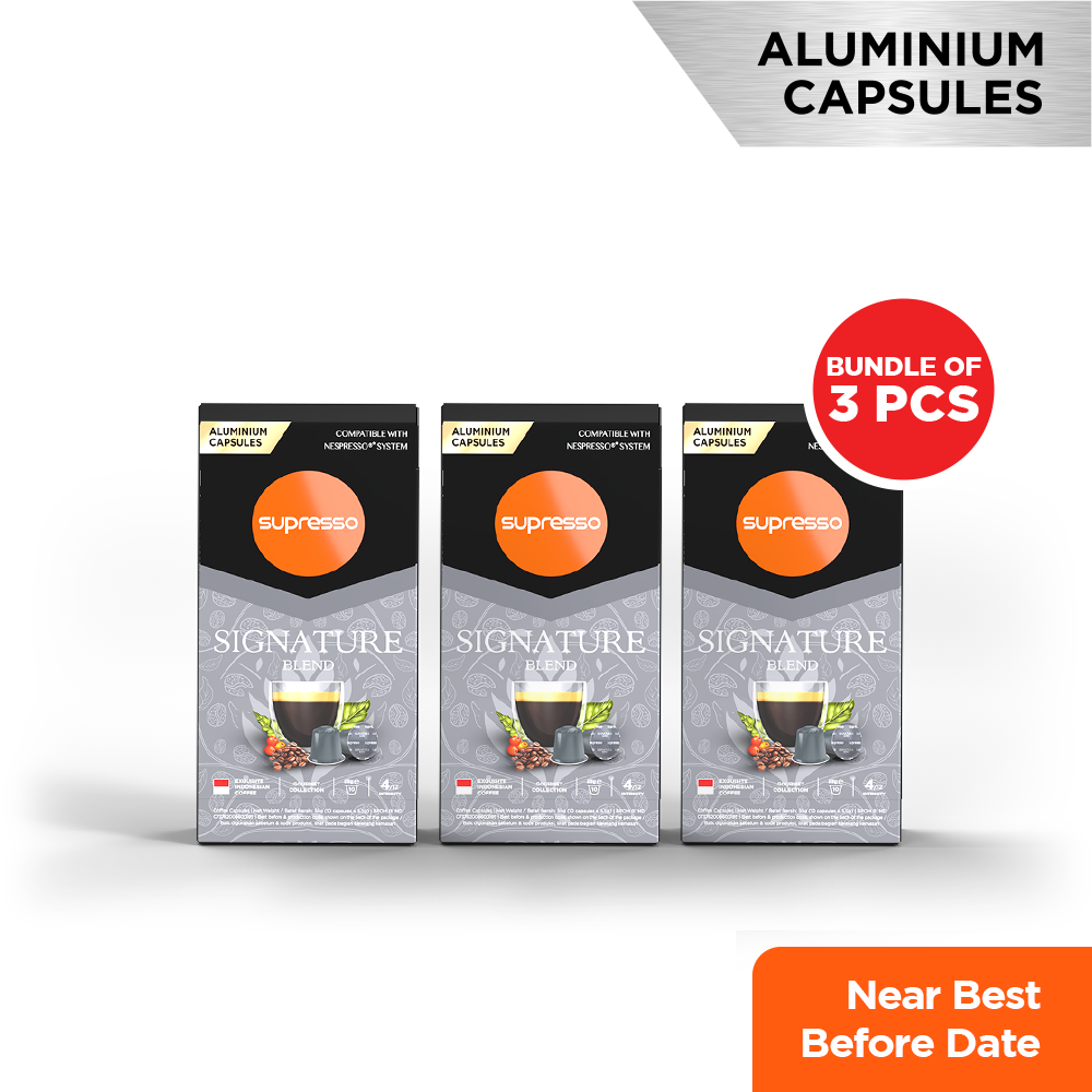Supresso Signature Blend Coffee Capsules Bundle