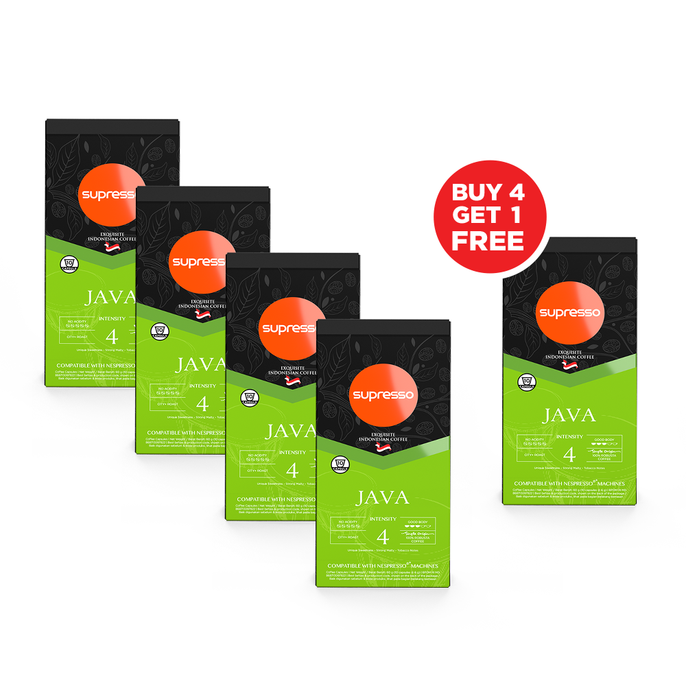 Supresso Java Coffee Capsules Bundle