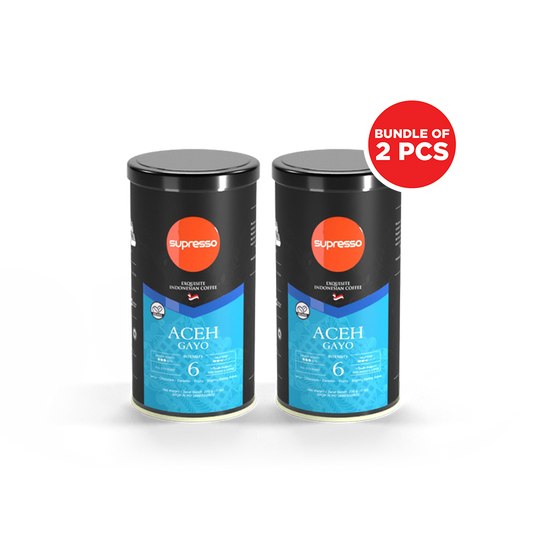 Supresso Aceh Gayo Coffee Beans 200g Bundle