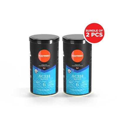 Supresso Aceh Gayo Coffee Beans 200g Bundle