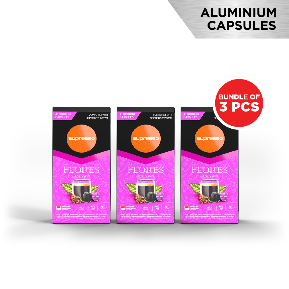 Supresso Flores Bajawa Coffee Capsules Bundle