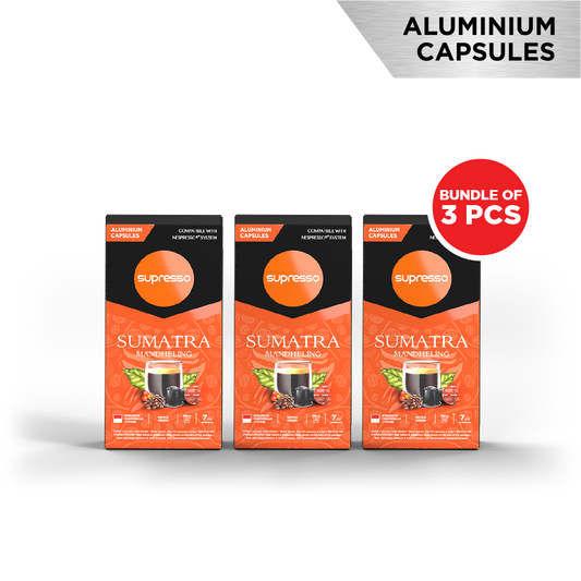 Supresso Sumatra Mandheling Coffee Capsules Bundle