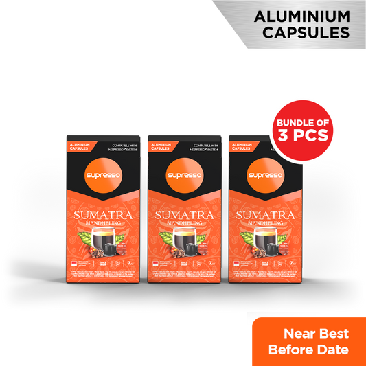 Supresso Sumatra Mandheling Coffee Capsules Bundle